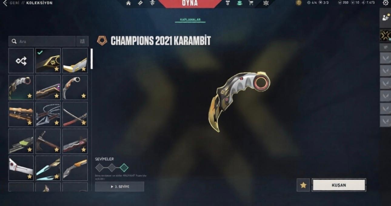 Champions 2021 Setli hesap !!!