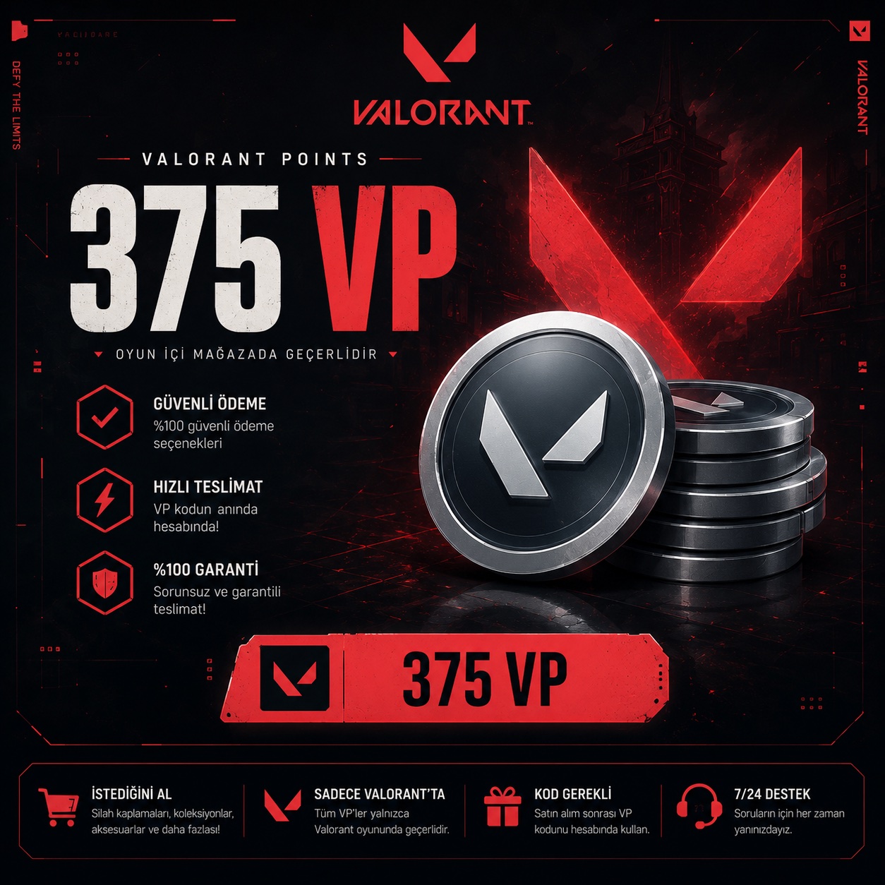 Valorant 375 VP