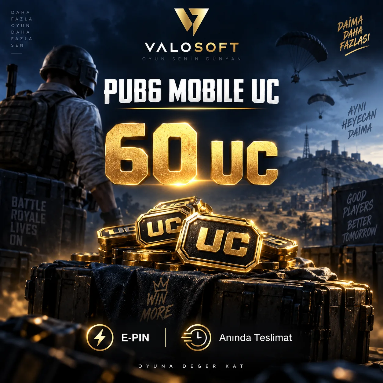 PUBG Mobile 60 UC