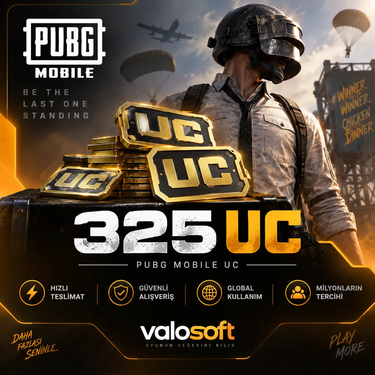 PUBG Mobile 325 UC