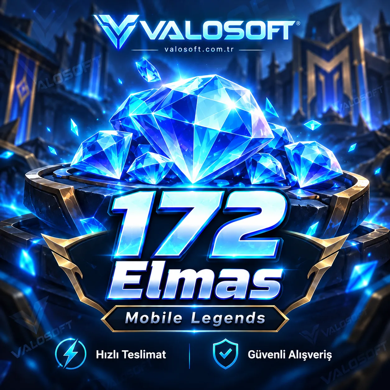 Mobile Legends 172 Elmas – MLBB Diamond