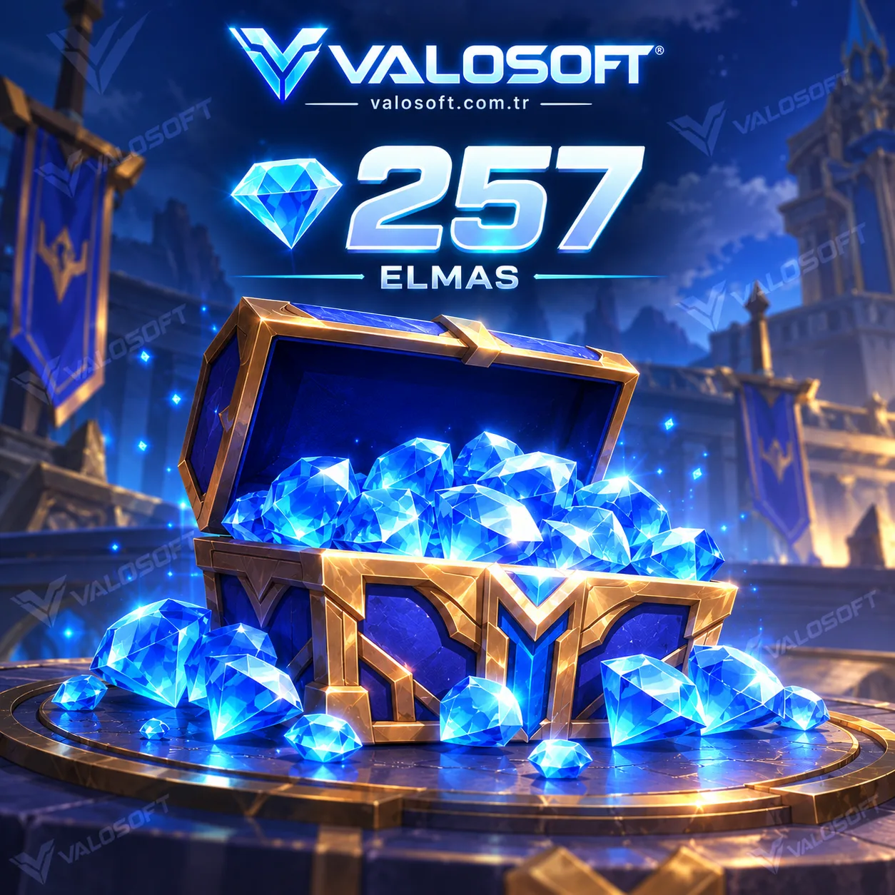 Mobile Legends 257 Elmas – MLBB Diamond